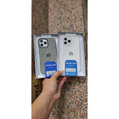 Ốp lưng Xlevel Sparkling Thin&amp;Fit cho IP13 pro max /13 pro/13/12 pro max/11 pro max/14 pro max