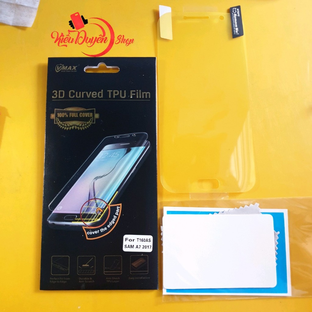 Miếng dán VMax full màn hình cho Samsung Galaxy Note 8,Note 5,J7 Prime,J5 Prime,A3 2017,A5 2017,A7 2017