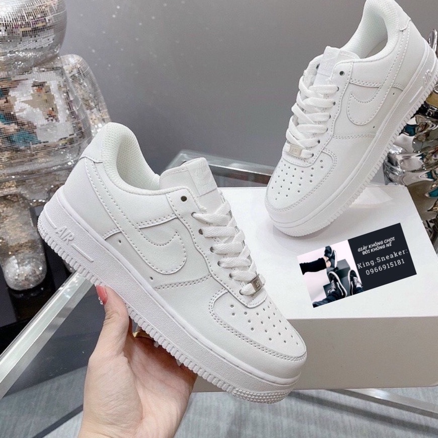 GIÀY AF1 FULL TRẮNG, AIR FORCE 1 ALL WHITE BẢN SỊN CỰC HOT