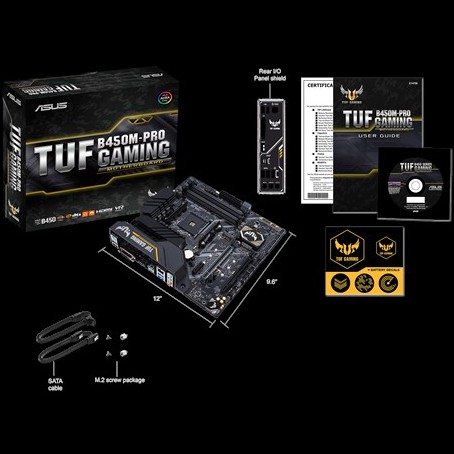 Bo Mạch Chủ Mainboard Asus TUF B450M PRO GAMING Hàng Chính Hãng