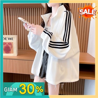 Áo khoác bomber nỉ nam nữ from rộng unisex phong cách hàn quốc hót trend