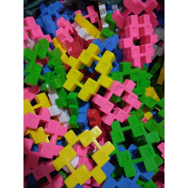 1kg xếp hình lego chữ thập- Hàng Việt Nam sản xuất