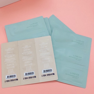 sample kem nền Laneige Neo Foundation Matte SPF16 PA++