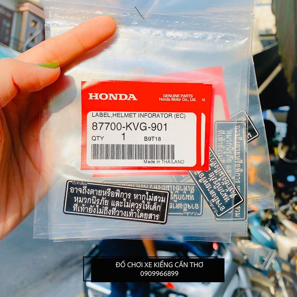 BỘ TEM THÔNG SỐ CLICK 150i