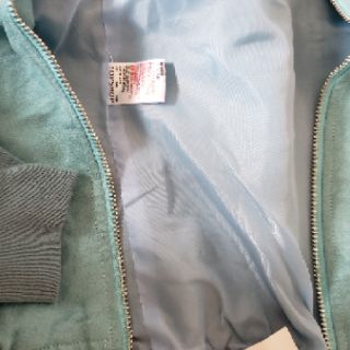 Áo bomber da lộn TOP SHOP