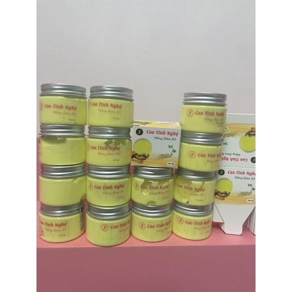 Mask nghệ đắp mặt lọ 50g trắng da hồng hào tự nhiên kem mịn trắng sáng