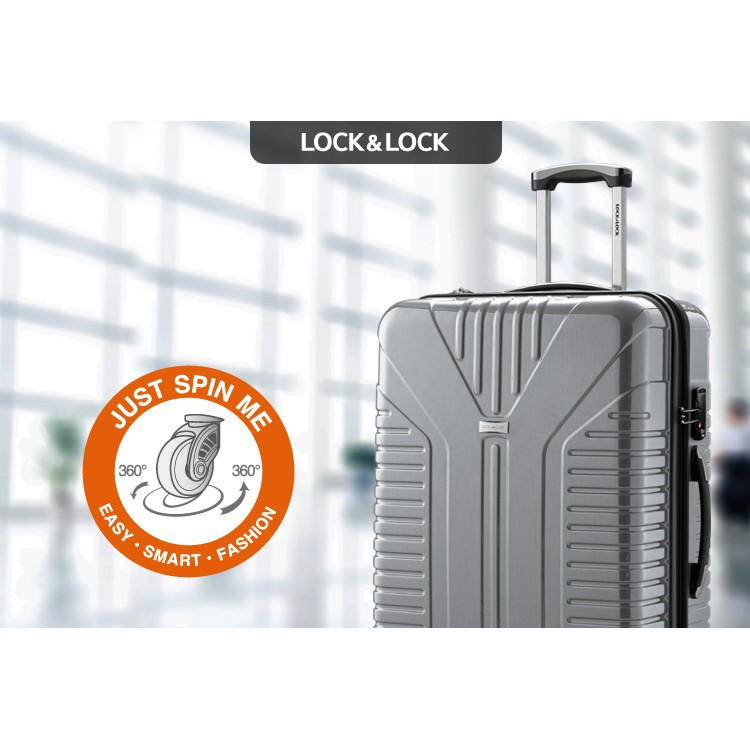 Vali Du Lịch Travel Zone Có Khóa TSA Lock&Lock - 20 Inch -LTZ981BTSA