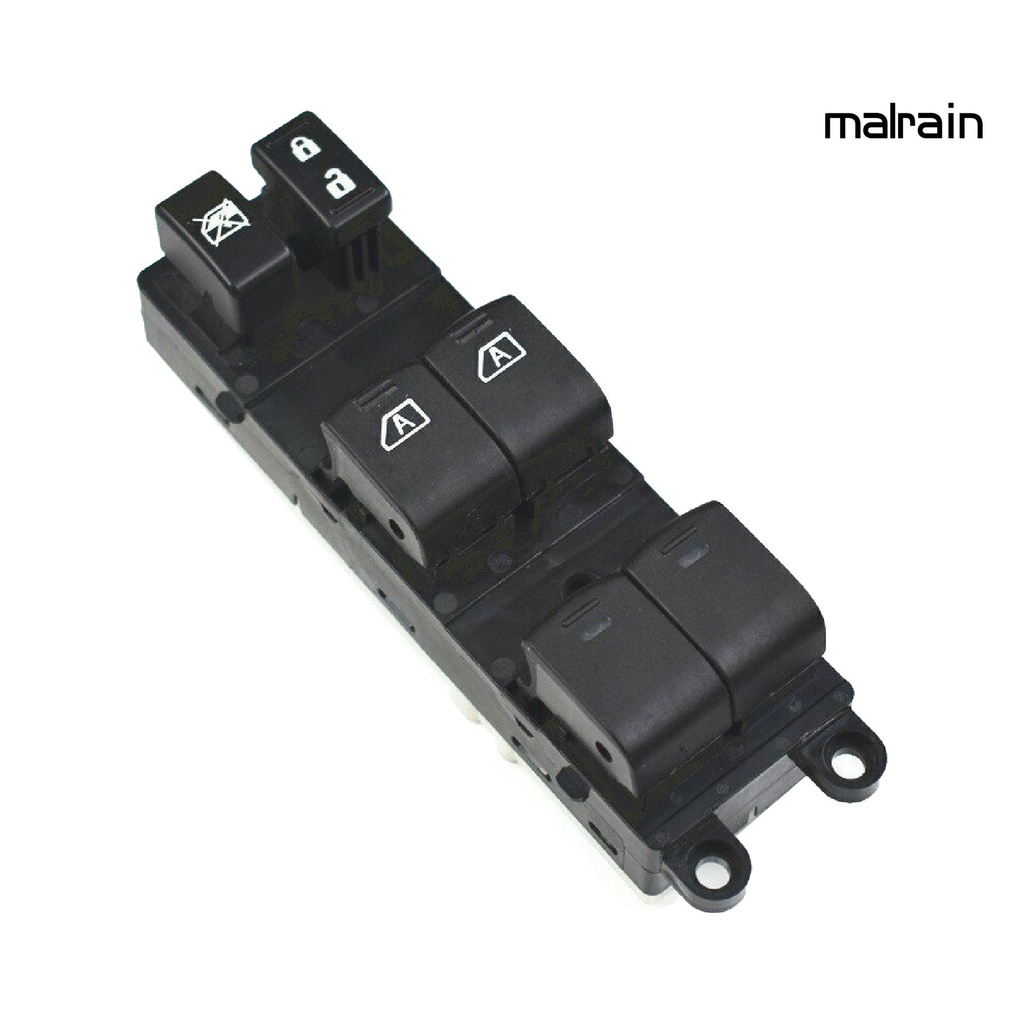 MR- Master Switch Comfortable Touch Simple Operation ABS Left Front Power Window Switch 25401-ZL10A for Nissan-Pathfinder