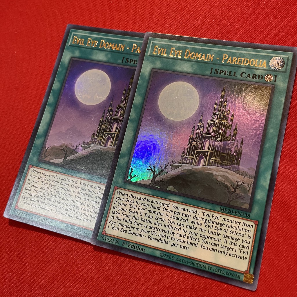 [EN-JP][Thẻ Bài Yugioh Chính Hãng] Evil Eye Domain - Pareidolia