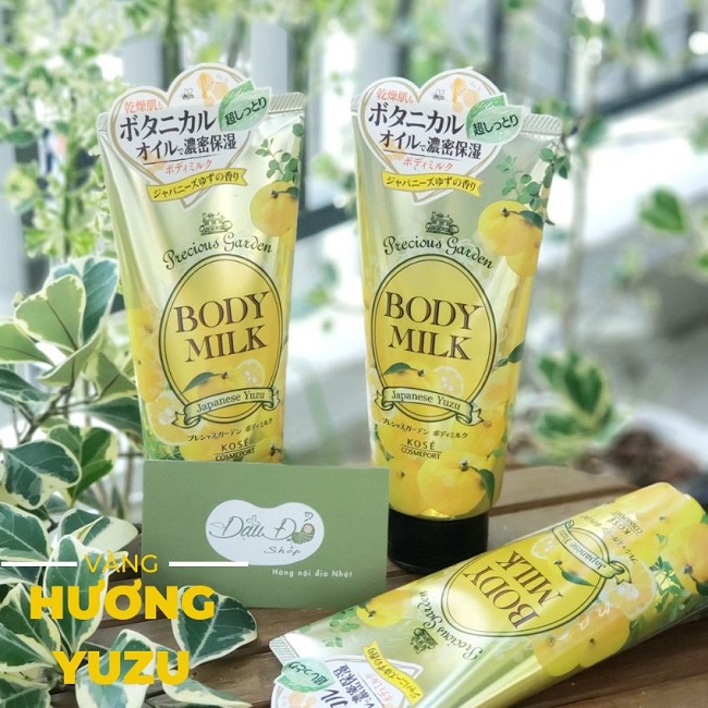 Sữa Kose Precious Garden dưỡng ẩm cho da 200g - Hàng nội địa Nhật