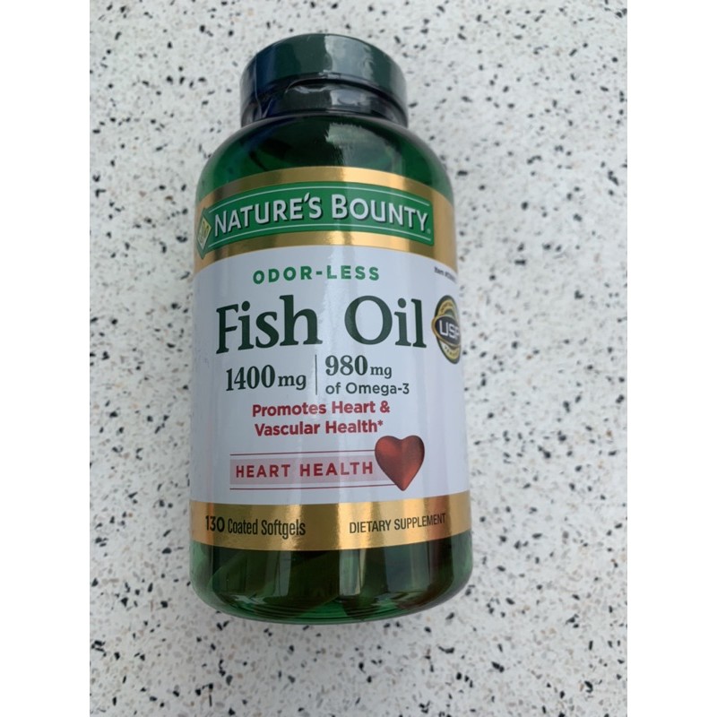 Nature's Bounty Fish Oil 1400g