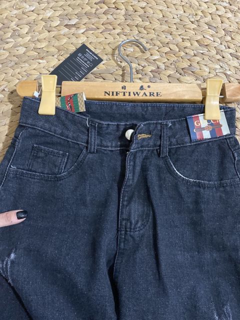 Quần jeans boy xanh xước [Fs50k]