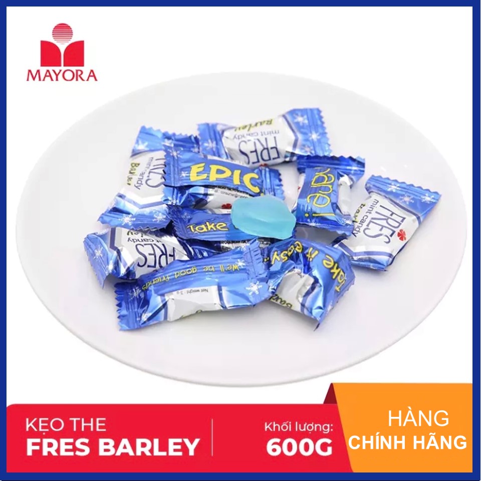 Kẹo the Barley (xanh dương) Hủ 600g