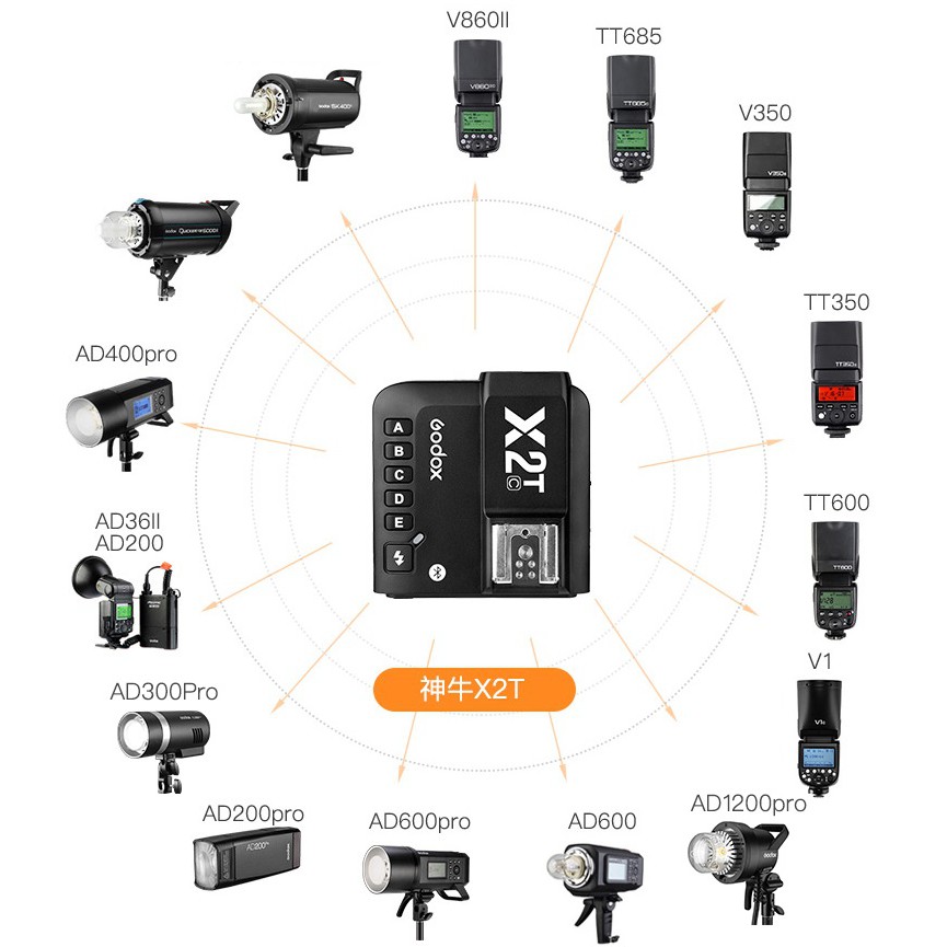 Cục Phát Sóng Godox X2T-TTL 2.4G Wireless Flash Trigger Hàng Chính Hãng, Giá Rẻ HL Studio