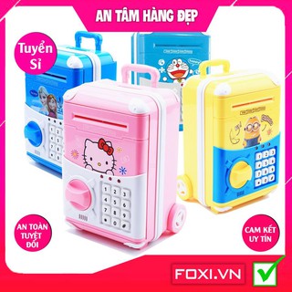 [FREESHIP HOÀN XU 50%] Đồ Chơi Két Sắt Vân Tay Điện Tử Mini Tiết Kiệm Tiền-Siêu Dễ Thương-Ống Heo Quà tặng cho bé