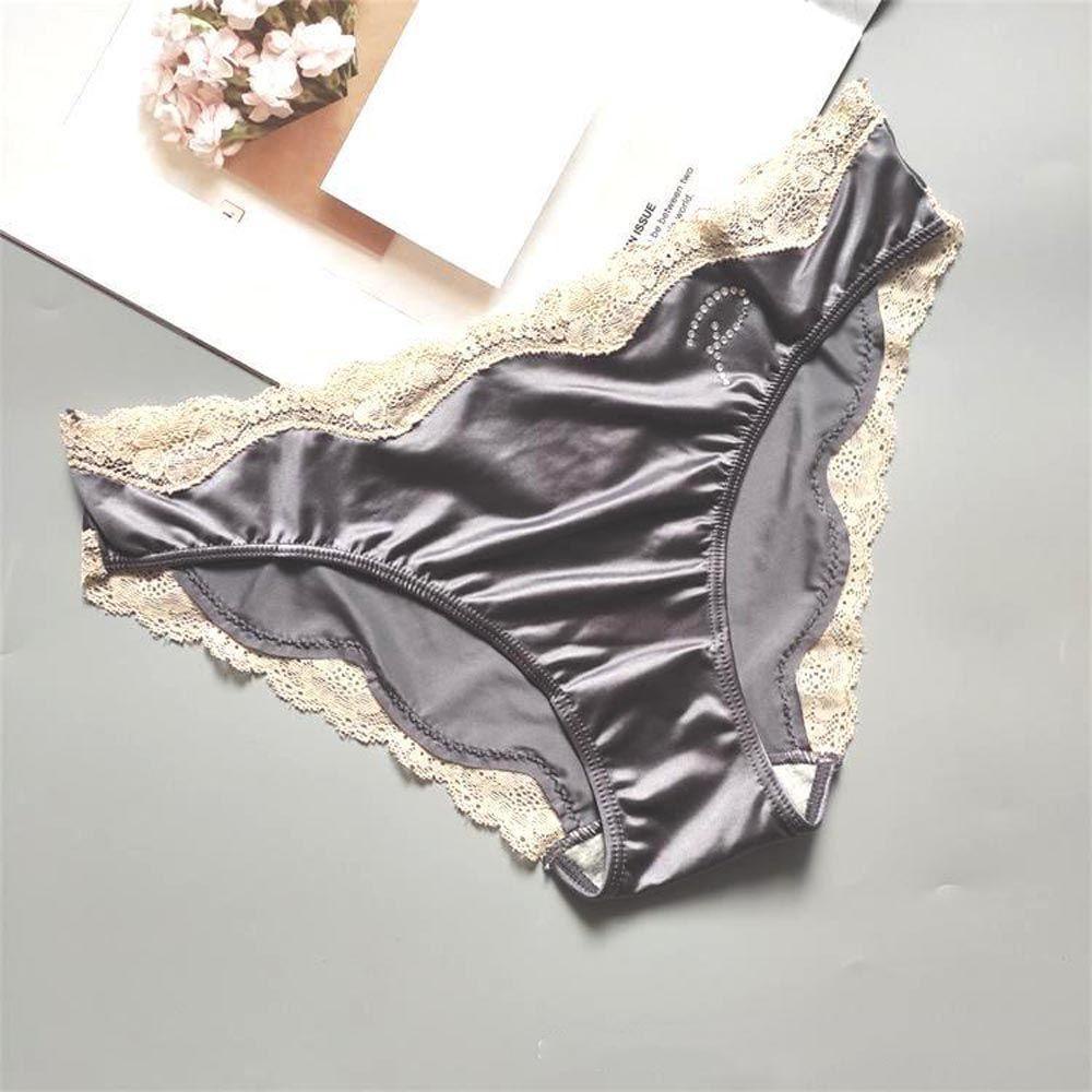 Quần Lót Satin Cotton Lưng Thấp Thoáng Khí 26EDIE Cho Nữ