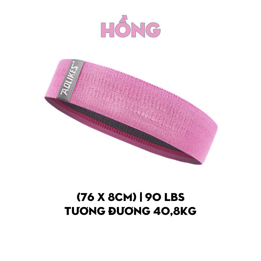 Dây Kháng Lực, Bộ 3 Dây Dây Kháng Lực MiniBand Tập Mông Aolikes ( Tặng Túi Lưới + HDSD )