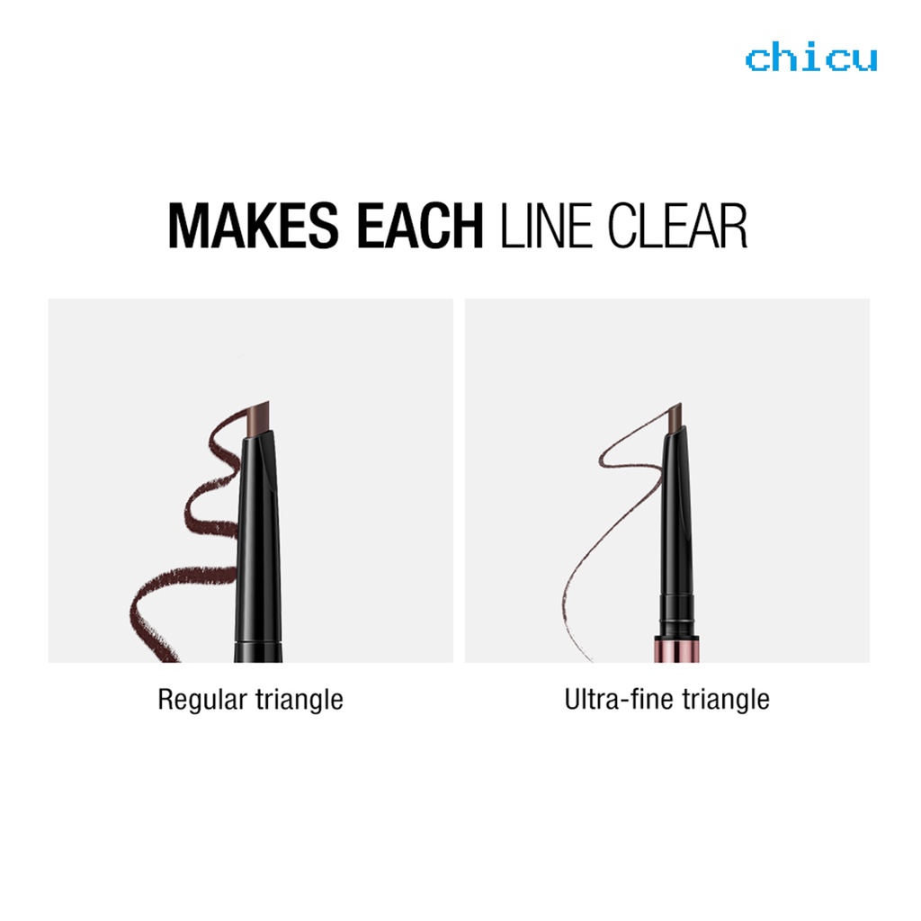 [Hàng mới về] Bút chì kẻ lông mày hai đầu lâu trôi chống thấm nước