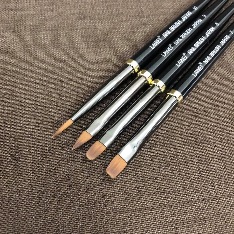 set cọ 10 cây LAWEI cao cấp , set cọ nail xịn ,set cọ 10 cây đủ loại