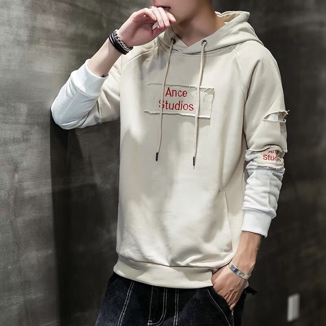 Áo hoodie nỉ unsiex form rộng Studios nam nữ ulzzang Wind