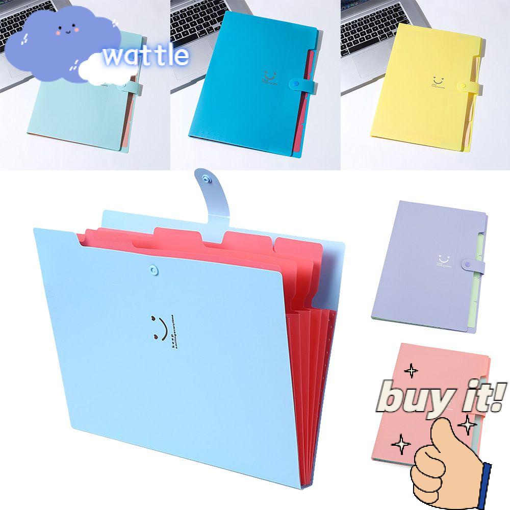 Túi Đựng Tài Liệu Khổ A4 5 Ngăn Sức Chứa Lớn Tiện Lợi Dễ Sử Dụng