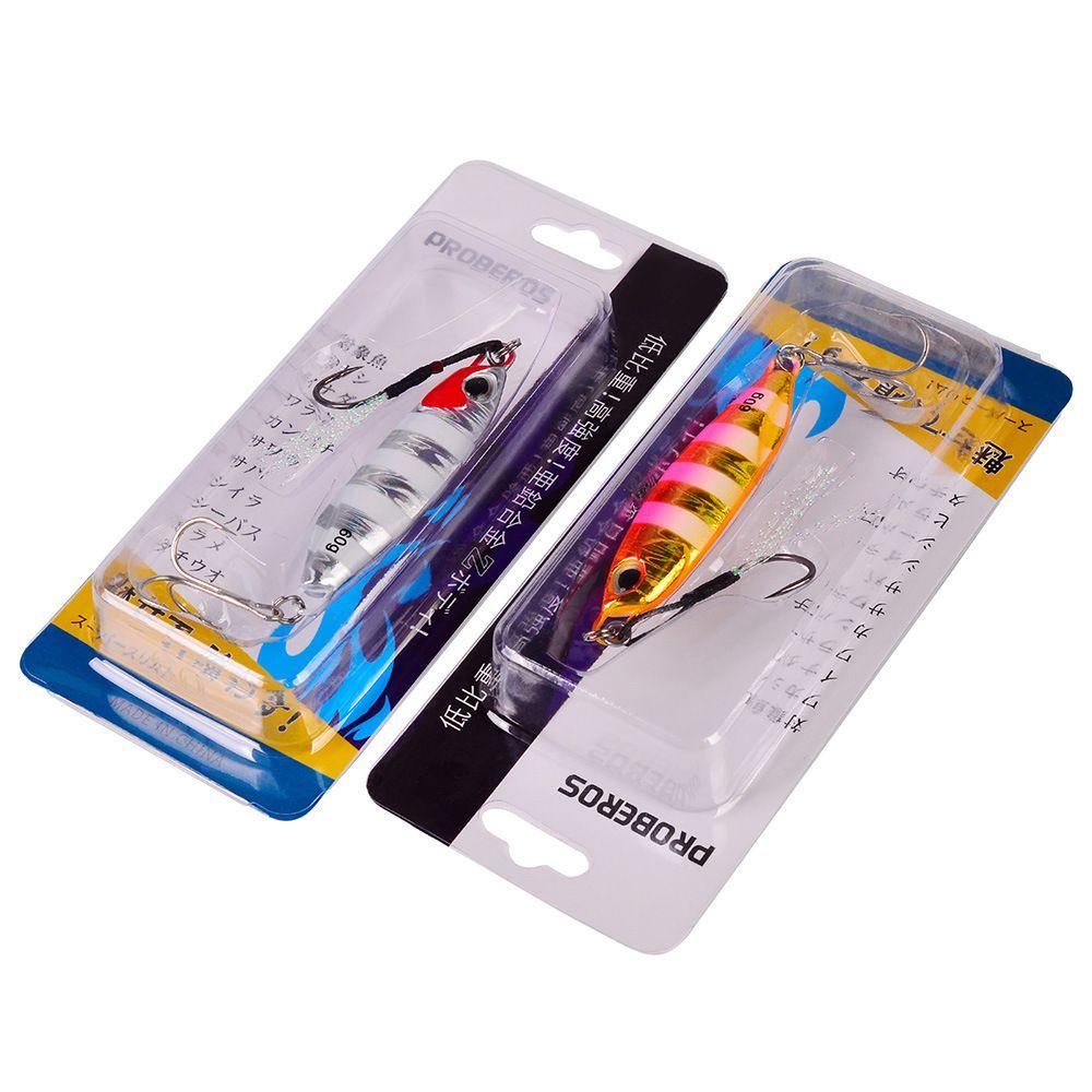 JONYE Mồi Giả Câu Cá Bằng Kim Loại Cứng 5-8cm 15-60g