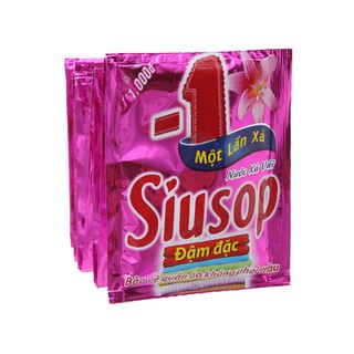Combo 5 dây nước xả vải Siusop một lần xả siêu tiện lợi 30ml ( dây 10 gói )