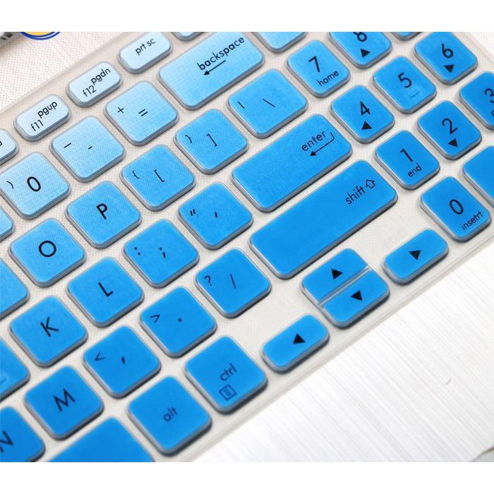 Miếng dán silicone bảo vệ bàn phím laptop Asus Vivobook 15.6 Inch D.F
