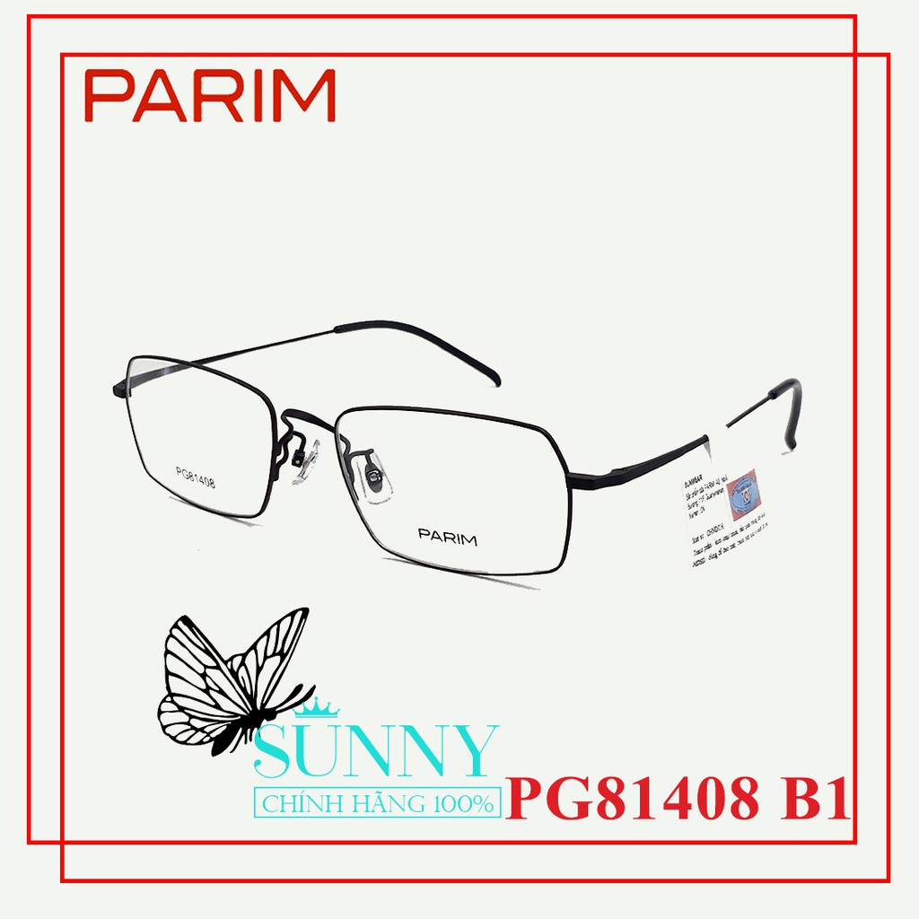 PG81408 - mắt kính Parim chính hãng Italy, bảo hành toàn quốc