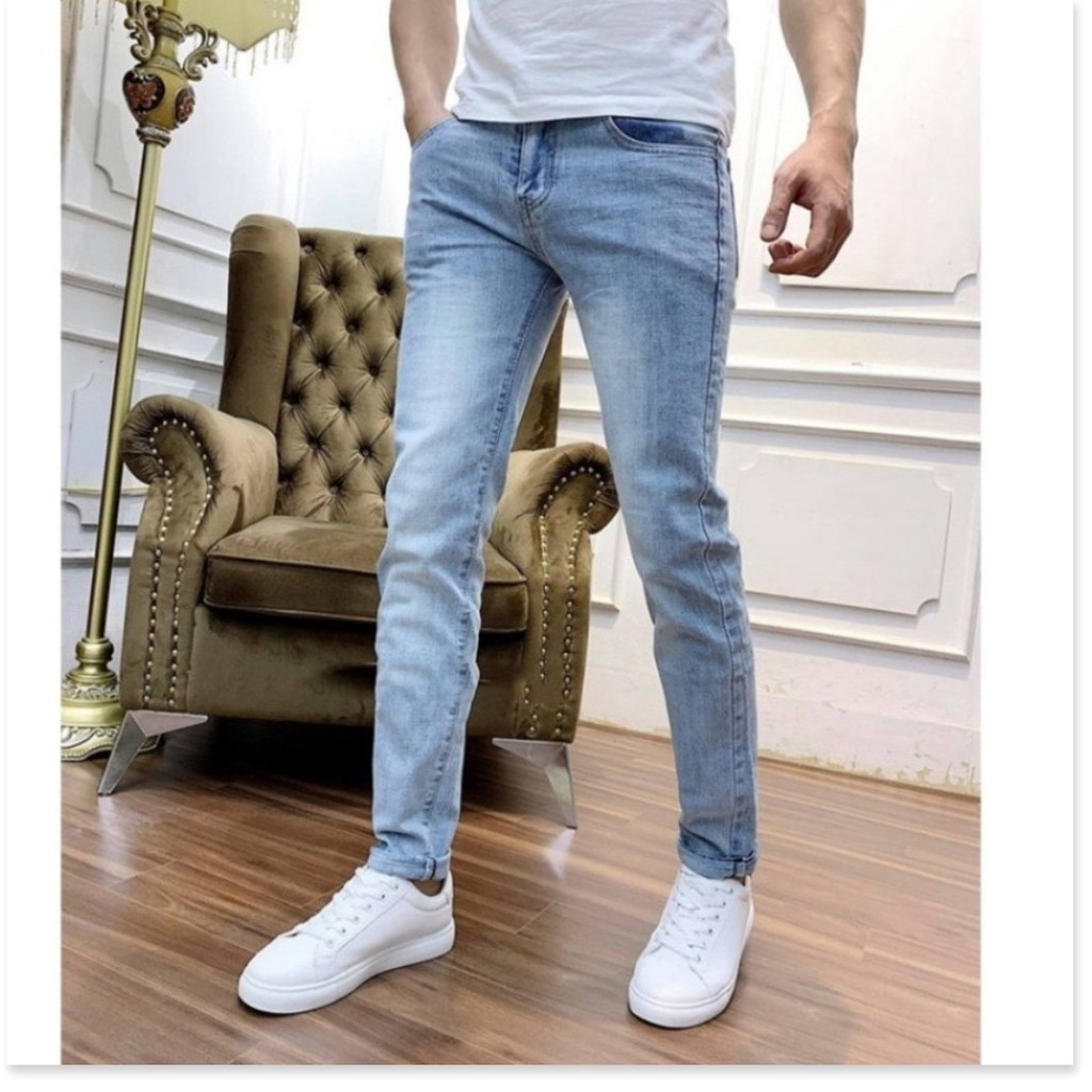 Quần Jean Nam Màu Bạc Kiểu Trẻ Trung New Style  HP