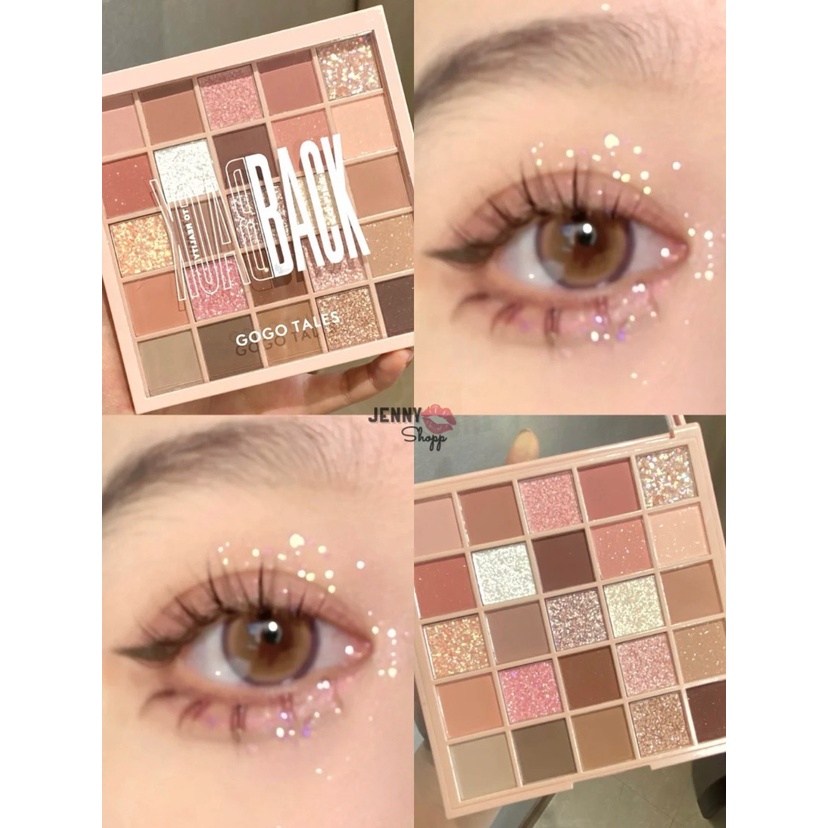 Bảng Phấn Mắt 25 Ô Gogo Tales Back To Reality/Make Yourself Priority