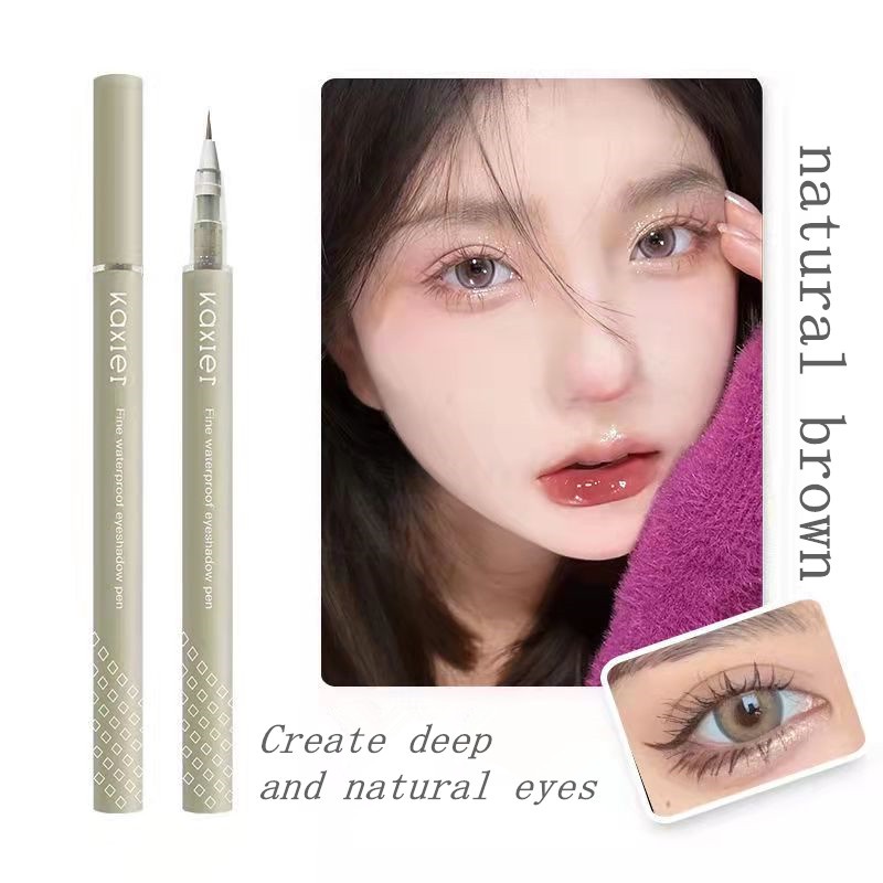 Bút Kẻ Mắt KAXIER Dạng Lỏng Tự Nhiên Lâu Trôi Chống Thấm Nước