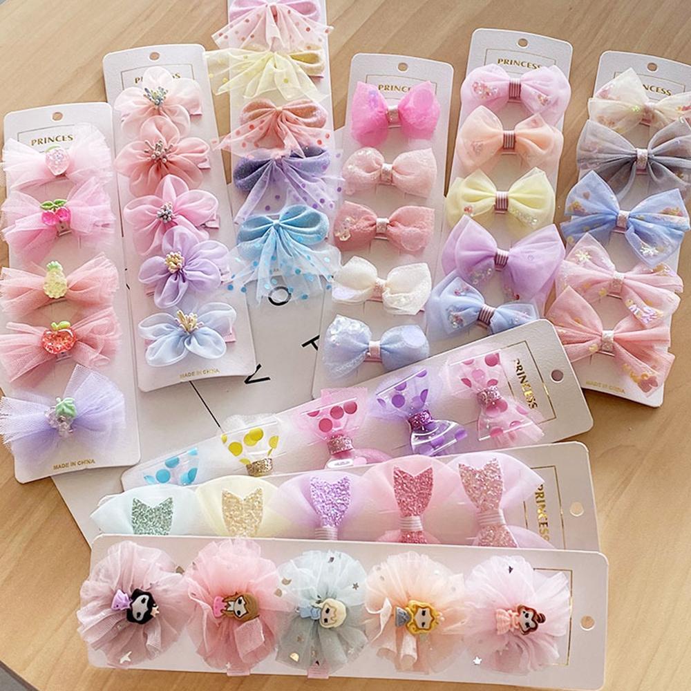 Set 5 Kẹp Tóc Ngọt Ngào Dễ Thương