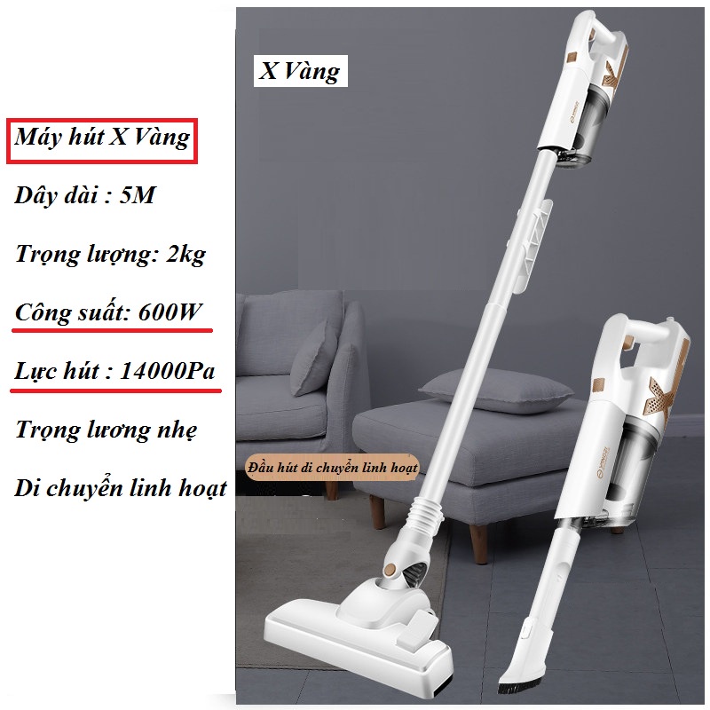 Máy hút bụi cầm tay Yangzi vô cùng tiện lợi và lực hút cực khỏe