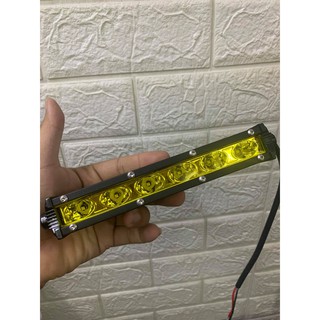 Đèn Trợ Sáng 6 Led Vàng Dài Kiểu Dáng Hammer Led Bar 20cm gọn nhỏ