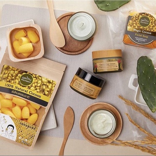 SOAP RỮA MẶT KÉN TẰM PHUTAWAN MAGIC COCOON FACIAL SOAP