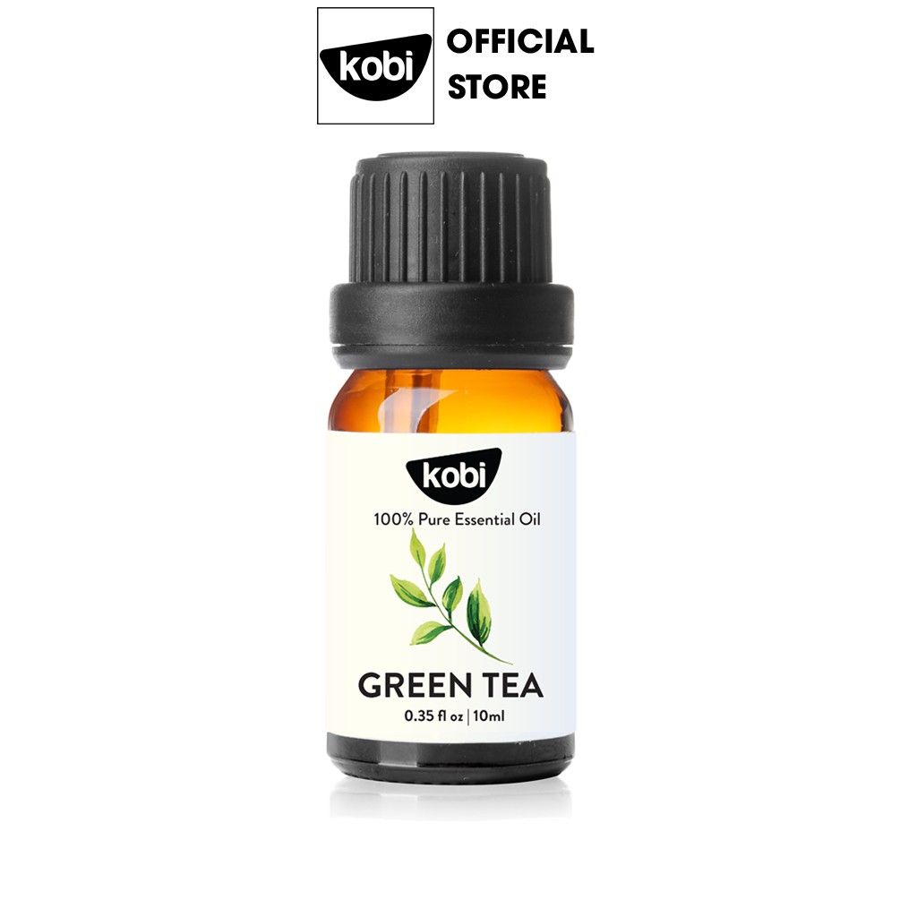 Tinh dầu Trà Xanh Kobi Green Tea essential oil giúp chăm sóc da hiệu quả - 10ml