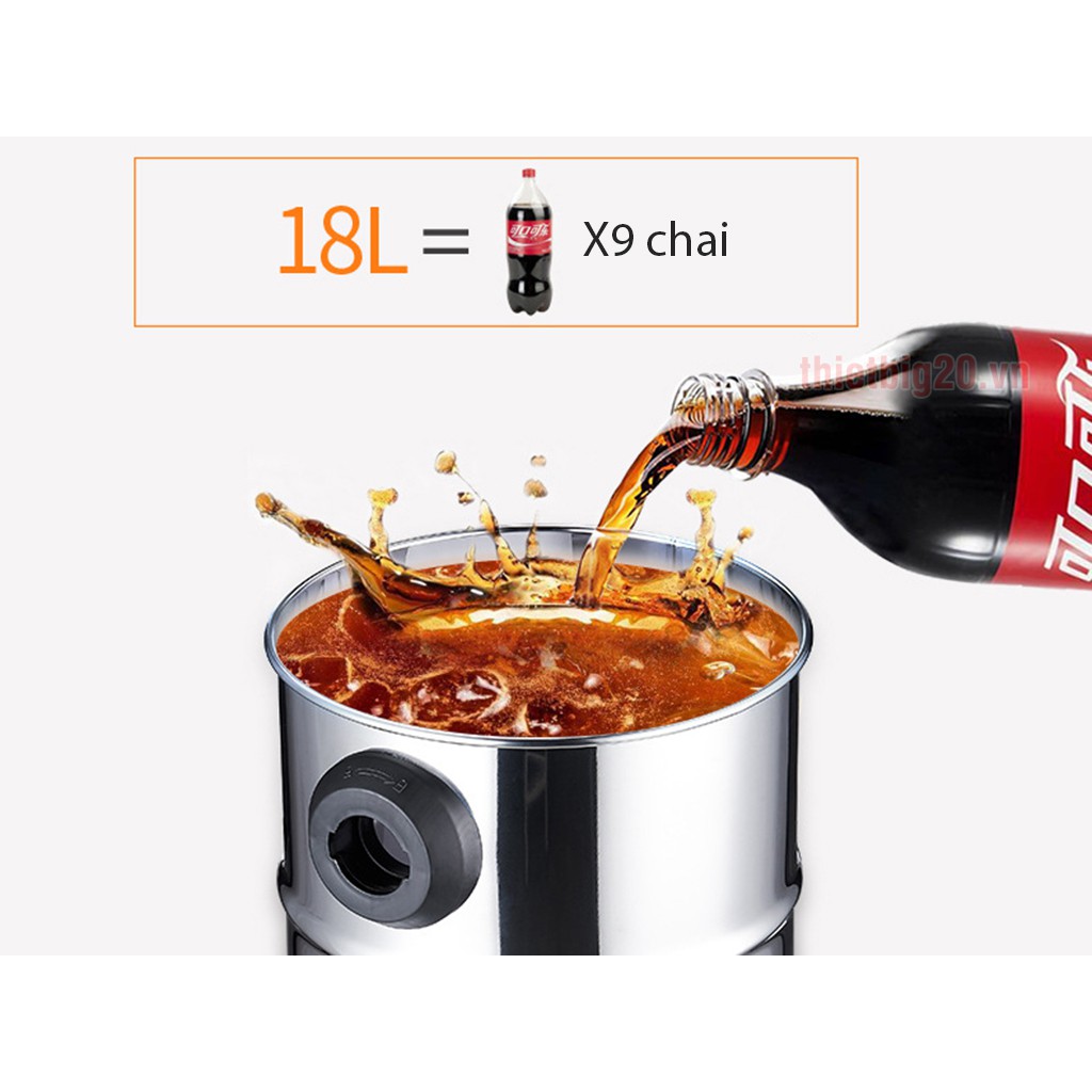 Máy hút bụi gia đình - công nghiệp Yangzi công suất lớn 1200W, Tích hợp 3 chế độ Khô-Ướt-Thổi XC99-15 | BigBuy360 - bigbuy360.vn