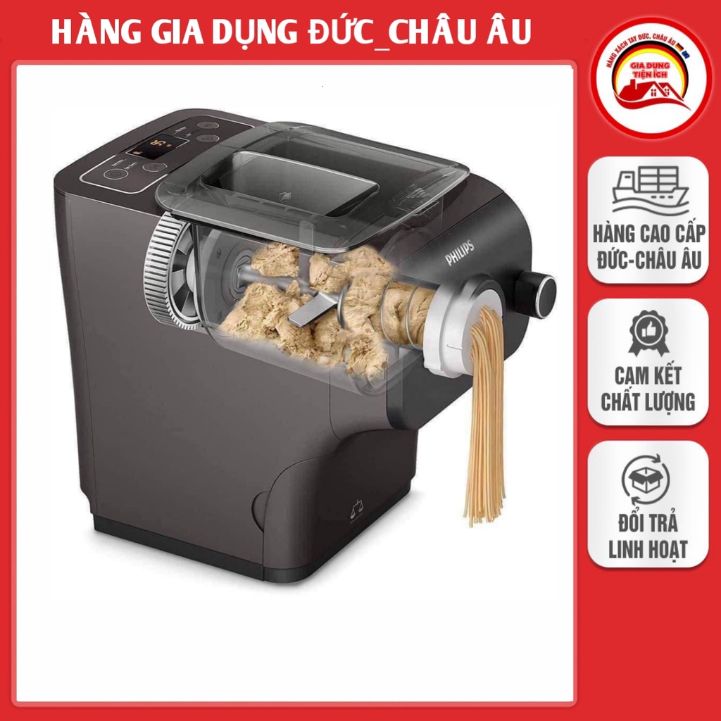 Máy làm mì, bún Philips 2382/15 hoàn toàn tự động với 8 khuôn đủ loại kích cỡ, sản phẩm nhập từ Đức