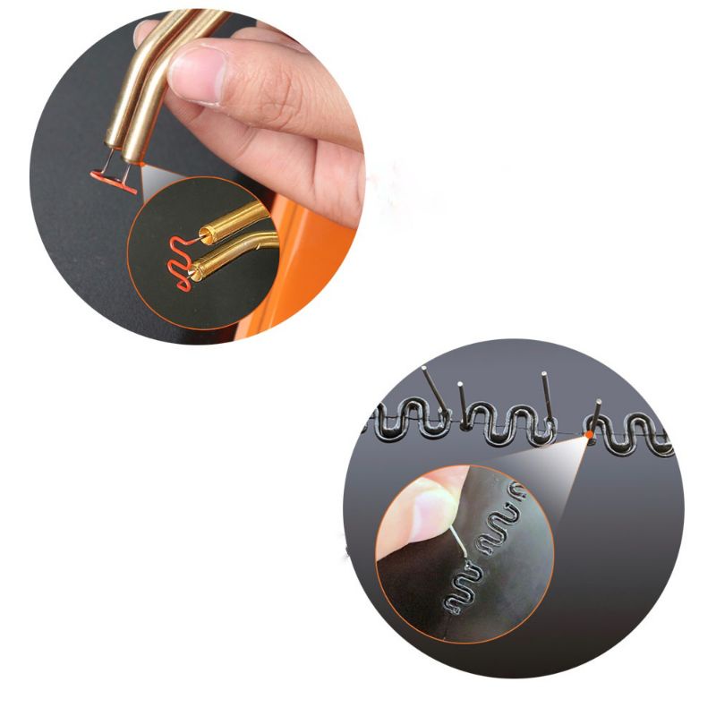 Máy Dập Ghim,  Hàn Nhựa Thân Vỏ Ô Tô , Xe Máy đạt tiêu chuẩn châu âu  tặng kèm 2 dụng cụ và 200 ghim