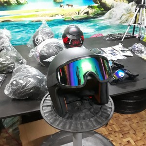 Kính UV X500  đeo kèm mũ nón 3/4 - nón mũ 1/2 - nón mũ cào cào