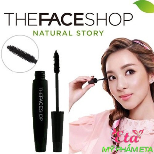 Mascara chuốt mi The Face Shop Freshian Big TFS làm dày và cong mi