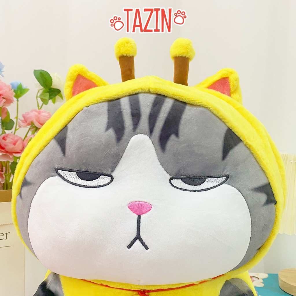 Gấu Bông Mèo Hoàng Thượng Cosplay Ong Dễ Thương Cao Cấp Tazin