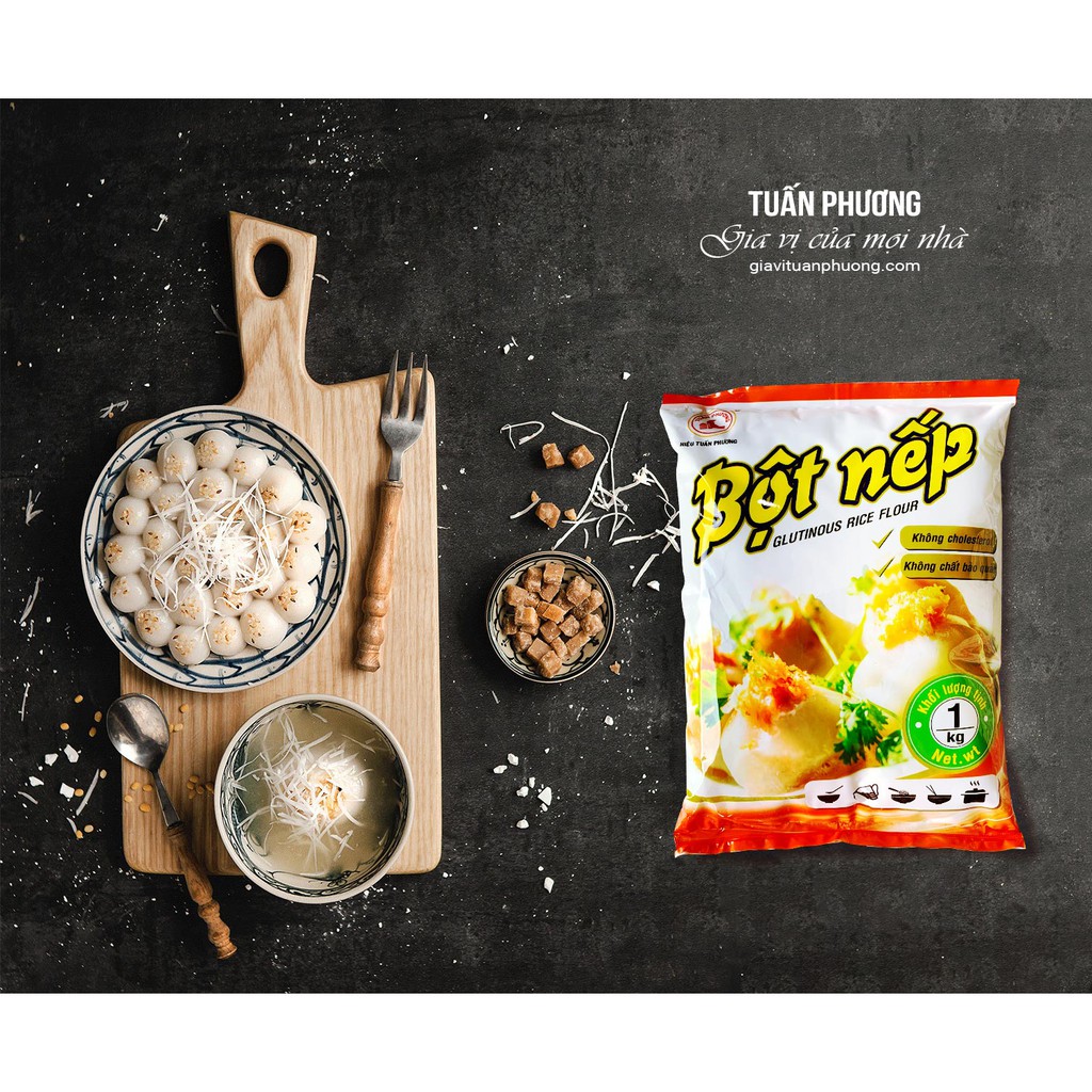 Bột Nếp Tuấn Phương 1 Cân ( Gói )