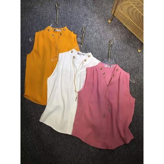 áo sơ mi sát nách cho nữ