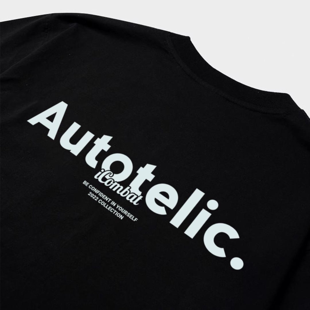Áo thun Essential Tee Autotelic v2.0 / Màu Đen 100% cotton BBS WEAR