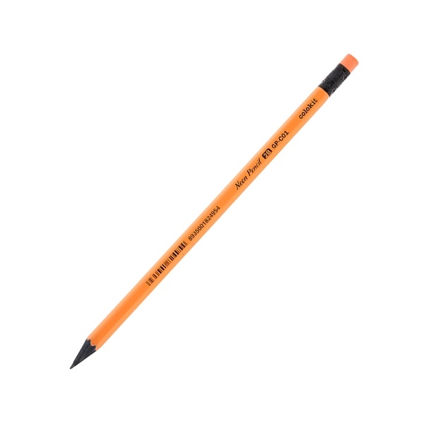 Bút Chì Gỗ 2B Neon Pencil - Colokit GP-C01 (Mẫu Màu Giao Ngẫu Nhiên)