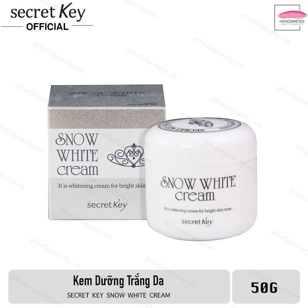 Kem dưỡng trắng da 4 trong 1 Secret Key Snow White Cream 50g