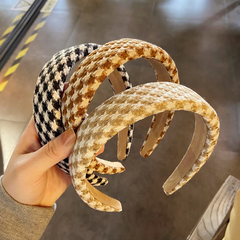 Băng Đô Bản Rộng Thiết Kế Đơn Giản Cá Tính