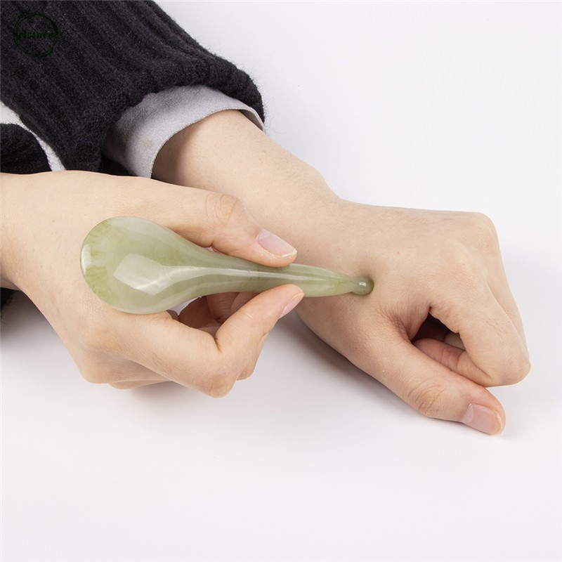 [Hàng mới về] Dụng cụ massage giải tỏa stress bằng đá ngọc bích